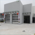 Transparent Sectional Acrylic Garage Door